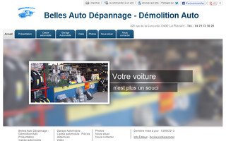 demolition-auto.fr website preview