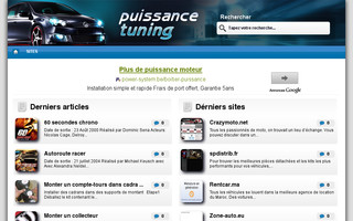 puissance-tuning.com website preview