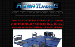 flashtuning.fr website preview