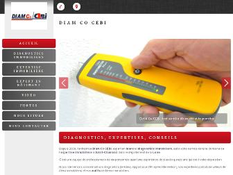 diamco-diagnostics.fr website preview