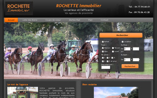 rochette-immobilier.com website preview