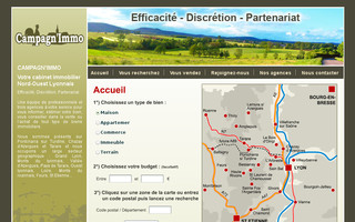 campagnimmo.com website preview