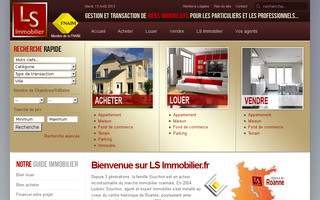 lsimmobilier.fr website preview