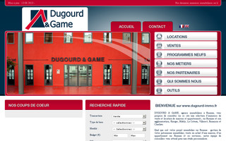 dugourd-immo.fr website preview