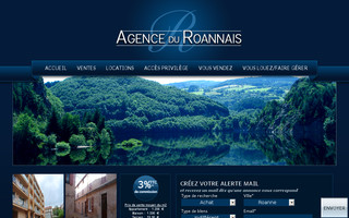 agenceduroannais.com website preview