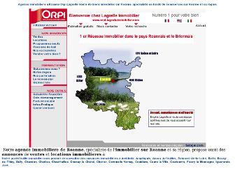 orpi-lagrelleimmobilier.com website preview