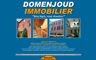 domenjoudimmobilier.fr website preview
