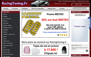 racingtuning.fr website preview