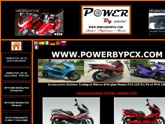 powerbypcx.com website preview