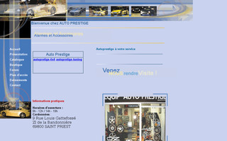 autoprestige.fr website preview