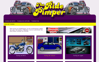 ridepimper.com website preview