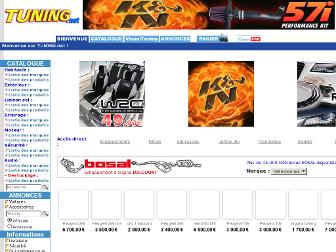 tuning.net website preview