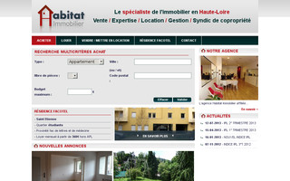 habitat-immo.com website preview