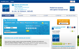 laforet-issoire.com website preview