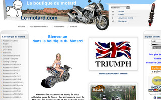 lemotard.com website preview