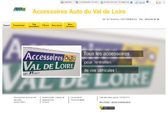 accessoires-auto-val-loire.fr website preview