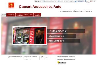 pieces-auto-clamart.fr website preview