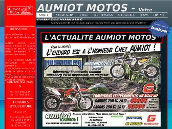 aumiot-motos.com website preview