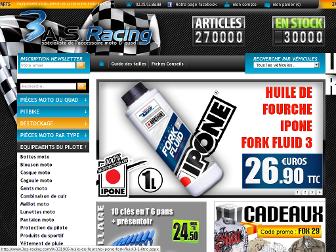 3as-racing.com website preview
