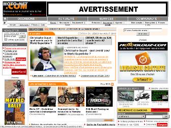 moto-net.com website preview