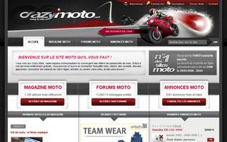 crazymoto.net website preview