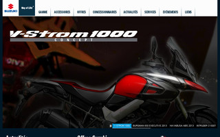 suzuki-moto.com website preview