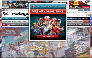 motogp.com website preview