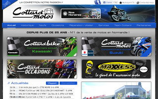 cottardmotos.com website preview