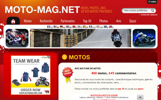 moto-mag.net website preview