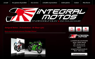 integral-moto.fr website preview