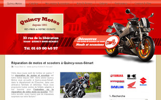 quincy-motos.fr website preview