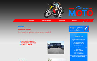 sevre-moto.com website preview