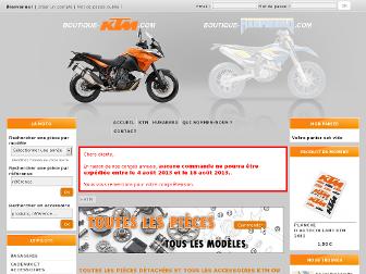 boutique-ktm.com website preview