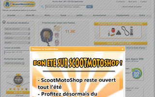scootmotoshop.com website preview