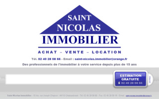 saint-nicolas-immobilier.com website preview