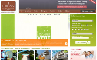 thierry-immobilier.fr website preview