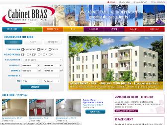 bras-immobilier.fr website preview