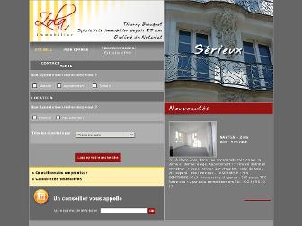 zola-immobilier.com website preview