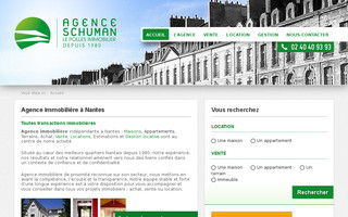 agence-schuman.com website preview