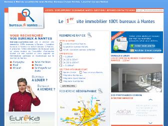 bureaux-a-nantes.com website preview