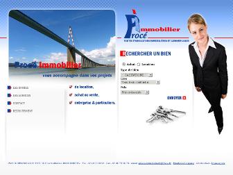 proce-immobilier.com website preview
