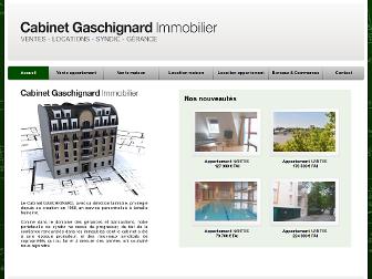 gaschignard-immobilier.com website preview