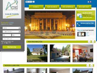 acced-immobilier.com website preview
