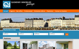 quemener-immobilier.fr website preview