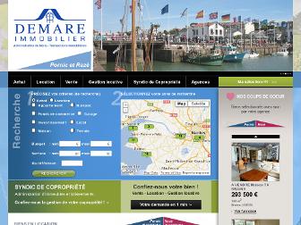 demare-44-immo.com website preview