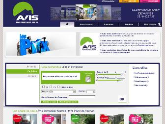 avis-immobilier-nantes-centre-ouest.com website preview