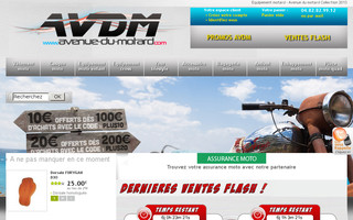 avenue-du-motard.com website preview