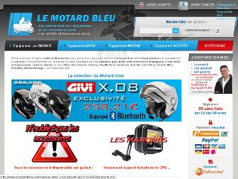 lemotardbleu.com website preview