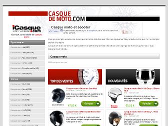 casque-de-moto.com website preview