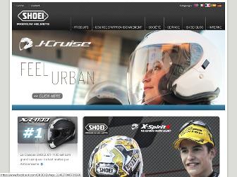 shoei-europe.com website preview